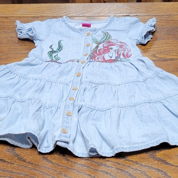 Disney Light Blue Ariel Dress with Ruffles - Picture 6 of 16